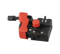 Sawhamale Interruttore a grilletto 343409980 343409560 per trapano Metabo SBE650 BE561 560 pezzo di ricambio nero rosso
