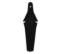 Sawhamale Parafango per bicicletta, staccabile, in plastica, per mountain bike e bici da strada, leggero, in resina PP, con design a clip, nero, 33 x 10 cm