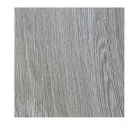 Sawhamale Piastrelle per pavimenti in vinile grigio con venature del legno, impermeabili, per bagno, cucina, camera da letto, cantina, ufficio, affitto, 50 x 60 cm (8834)