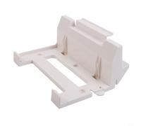 Sawhamale Staffa di montaggio a parete per router Starlink e alimentatore V3 standard ad alte prestazioni in plastica ABS bianca per ottimizzazione del segnale salvaspazio accessorio