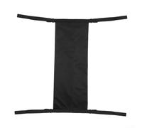 Sawhamale Supporto per serbatoio di ossigeno portatile per sedie a rotelle, tessuto Oxford 600D, cinghie regolabili con fibbie a sgancio rapido, tasche frontali portaoggetti, nero