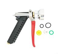 Sawhamale Ugello spruzzatore agricolo in ottone per irrigazione giardino ad alta pressione - Punta atomizzante girevole, dispersione fine della nebbia, a prova di perdite e antiruggine, 13 x 14 cm