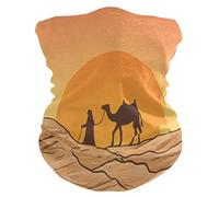 Sawhonn Tramonto Escursione nel Deserto Vita Bandana Maschera Viso Multiuso Passamontagna Magica Sciarpa Balaclava Headwraps Copricapo per Esterni Donne Uomini