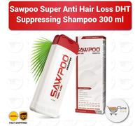 Sawpoo Super LsSRe Shampoo soppressore DHT anti perdita di capelli - 300 ml