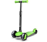 Sawyer Bikes - Monopattino Regolabile a Spinta a 3 Ruote - Bambini 2 a 5 Anni (Verde)