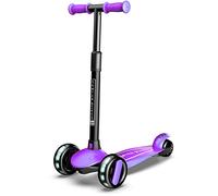 Sawyer Bikes - Monopattino Regolabile a Spinta a 3 Ruote - Bambini 2 a 5 Anni (Viola)