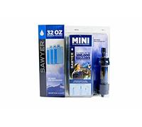 SAWYER Mini - Filtro acqua originale SPARSET con 3 sacchetti da 1 litro o 2 sacchetti da 2 litri, Nero , 3 x 1 Liter