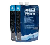 SAWYER filtro per la purificazione dell'acqua all'aperto pezzi di ricambio secchio Conversione secchio Inline Quick Fill Adapter Vite di accoppiamento Kit Sawyer Accessori (SP114 2-Pack Squeezable pouch 2x2L)