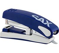 SAX 539 Cucitrice piatta per un massimo di 30 fogli, risparmio del 30% in altezza grazie alla speciale pinzatura, minore sforzo, max. Profondità 63mm, design robusto ed elegante