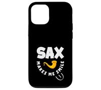 Sax mi fa sorridere Sassofono divertente Custodia per iPhone 12/12 Pro