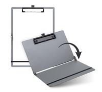 SAX Morsetto pieghevole, A4 su A5, formato alto e trasversale, ideale per viaggi e business, per max. 30 fogli, incl. Fascia elastica di chiusura e passanti