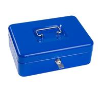 Sax NUOVO!! SAX Cassetta 25x18x9 cm, inserto per monete, BLU