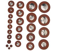 Sax Pads in pelle, The Saxohone Leather Pads di ricambio con 26 pezzi multi formato per sassofono contralto Cuscinetti Per Sax Tenore
