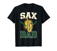 Sax papà Sassofono Jazz Maglietta