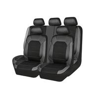 SAXCXCS 9Pcs Protezione Sedile Auto, per Jeep Compass 2018-2023 Set Copri-Sedile Anteriori e Posteriori Traspirante Impermeabile Coprisedili Auto Accessori,C/Grey