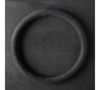 SAXCXCS Coprivolante Auto, per Ford Fiesta ST MK8 / Facelift 2017-2023 Coprivolante in Pelle Microfibra Traspirante e Antiscivolo,Accessori Auto Interno,OType-B