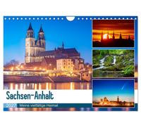Saxe-Anhalt - Mon pays aux multiples facettes (Calendrier mural 2027 DIN A4 vert