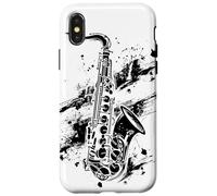 Saxofono Banda Militare Custodia per iPhone X/XS
