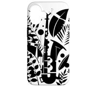 Saxofono Cartoon Look Marching Band Custodia per iPhone 16