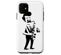 Saxofono Guy Reed Strumento Musica classica Custodia per iPhone 11