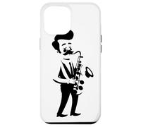 Saxofono Guy Reed Strumento Musica classica Custodia per iPhone 12 Pro Max
