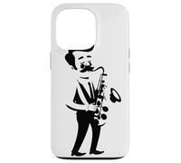 Saxofono Guy Reed Strumento Musica classica Custodia per iPhone 13 Pro