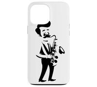 Saxofono Guy Reed Strumento Musica classica Custodia per iPhone 13 Pro Max