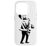 Saxofono Guy Reed Strumento Musica classica Custodia per iPhone 14 Pro