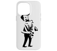 Saxofono Guy Reed Strumento Musica classica Custodia per iPhone 14 Pro Max