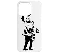 Saxofono Guy Reed Strumento Musica classica Custodia per iPhone 15 Pro Max