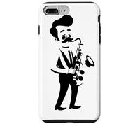 Saxofono Guy Reed Strumento Musica classica Custodia per iPhone 7 Plus/8 Plus