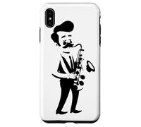 Saxofono Guy Reed Strumento Musica classica Custodia per iPhone XS Max