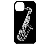Saxofono Sketch Marching Band Orchestra Custodia per iPhone 13