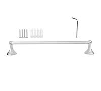 SAXOJONON Portasciugamani, Montaggio a Parete in Acciaio Inossidabile Resistente, Organizer da Bagno in Lega di Zinco con Forte Portata, Kit Completo di Accessori