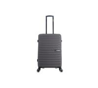 SAXOLINE Valigia da Viaggio - Dimensione Media - Collezione Fiesta - Dimensioni: 65,5 x 42 x 26 cm - Capacità: 72L - Peso: 3,4 kg, grigio, Moderno