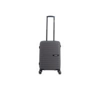 SAXOLINE Valigia da Viaggio - Dimensioni Cabina - Piccola Collezione Fiesta - Dimensioni: 55x36x20,5 cm - Capacità: 41L - Peso: 2,7 kg, grigio, Moderno