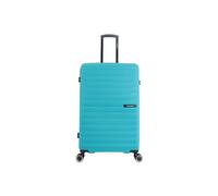 SAXOLINE Valigia da Viaggio - Grande Collezione Fiesta - Dimensioni: 75 x 47,5 x 30 cm - Capacità: 107L - Peso: 4,4 kg, turchese, Moderno