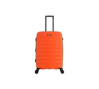 SAXOLINE Valigia da Viaggio - Misura Media - Espansibile - Collezione Flow - Dimensioni: 67 x 47 x 25 cm - Capacità: 61L - Peso: 4 kg, arancione, Moderno