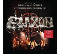 Saxon 10 Years of Denim and Leather: Live at Nottingham Rock City 198 (Vinyl LP)