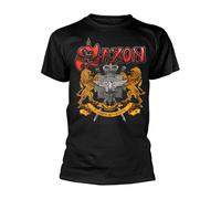 SAXON - 40 YEARS BLACK T-Shirt XXX-Large