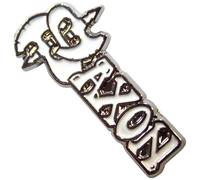 Saxon Bianca Band Logo Pin Badge Size One Size