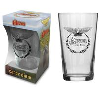 Saxon Carpe Diem Calice Birra In Vetro Da Pint