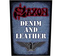 Saxon Denim & Leather Unisex Toppa multicolore 95% cotone, 5% poliestere