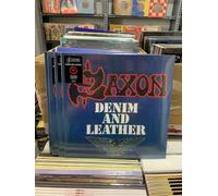 SAXON LP Denim E Pelle Edizione Limitata 40° Splatter Vinyl 2021