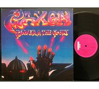 SAXON - POWER AND THE GLORY LP UK CARRERE 1983