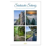Saxon Switzerland - On the road in the beautiful Elbe Sandstone Mountains (Wall