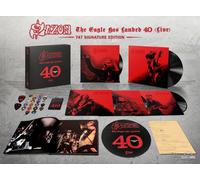 Saxon The Eagle Has Landed 40 Live (Vinyl LP) Signature 12" Album Box Set