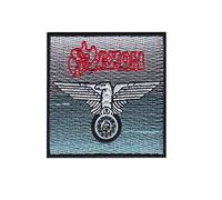 Saxon Wheels of Steel 747 - Toppa ricamata termoadesiva per souvenir