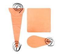Saxophone Cleaning Cloth Kit, Saxophone Cleaner Tool, Portable Instrument, Soft Microfiber Fabric, Compact Design 17.91x7.68 Inches for Brass Wind, Flute, Clarinet
