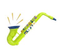 Saxophone for Kids, 8-Key Educational Musical Instrument, ABS Material, Learning Music Toy for Boys Over 3 Years, Preschool Pupils Students, Living Room Classroom Stage Kindergarten, 33x8.2x10.2cm